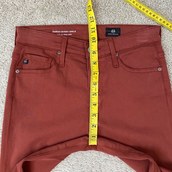 AG Adriano Goldschmied Farrah Skinny Ankle Jeans Womens 26 High Rise - Picture 8 of 9